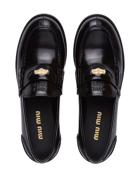 miu miu loafers penny|Penny Loafers For Women .